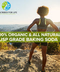 Prescribed For Life Sodium Bicarbonate Powder | Organic Aluminum Baking Soda | Bicarbonato De Sodio En Polvo | Usp Grade (1Kg / 2.2Lb)