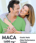 Maca Root 1600 mg | 60 Powder Capsules | Male Performance Pills | Non-GMO, Gluten | by Nature's Truth