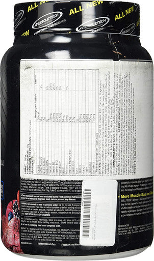 MuscleTech Cell-Tech Performance Series, Fruit Punch, 3.09 lb., Creatine HCl, Creatine Monohydrate and Carbohydrate Powder by MuscleTech