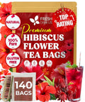 FreshDrinkUS, Premium 75 Mulberry Leaf Tea Bags, 100% Natural & Pure from Mulberry Leaves. Loose Leaf Herbal Tea. Made with Natural Material Tea Bags. No Sugar, No Caffeine, No Gluten, Vegan.