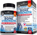 Bone Strength Supplement with Calcium D3 K2 Magnesium Highly Absorbable Vitamin Blend for Bone Muscle Support NonConstipating Formula 8 Bone Building Nutrients 120 Count