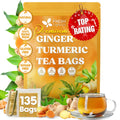 FreshDrinkUS, Premium 120 Mulberry Leaf Tea Bags, 100% Natural & Pure from Mulberry Leaves. Loose Leaf Herbal Tea. Made with Natural Material Tea Bags. No Sugar, No Caffeine, No Gluten, Vegan.