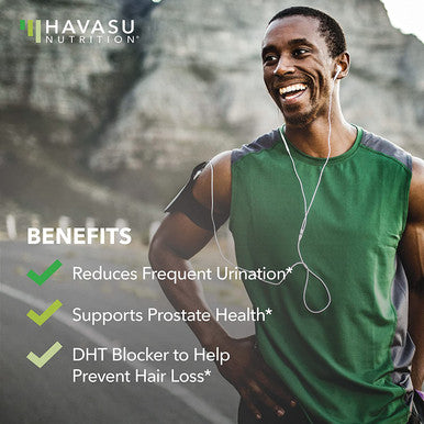 Saw Palmetto Prostate Supplements for Men as Potent DHT Blocker for Hair Growth and Beta Blocker to Decrease Frequent Urination Saw Palmetto Once Daily 100 Count