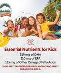 Barlean's Omega Pals Chirpin' Slurpin' Omega 3 For Kids Yummy Lemonade Flavored Children'S Liquid Fish Oil Supplement With 540 Mg Of Epa and Dha For Brain and Eye Health 8 Oz