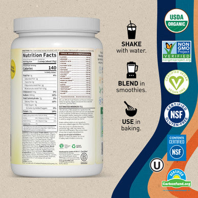 Garden of Life Raw Organic Protein Plant Formula Chocolate - 660 G