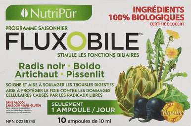 Nutripur Flux O Bile Organic Liver Cleanse, 10 Days
