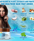 Biotin Hair Mask Hydrating Treatment for Dry and Damaged Hair Deep Conditioner Growth Treatment with Keratin Collagen and Moroccan Argan Oil Intense Moisture for Split Ends