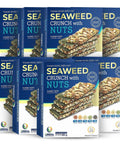 Seaweed Crunch with Nuts Classic TasteÃ¢â‚¬â€œ Amazin Choices Vegan Snack Bars with Cashews, Almonds & Pumpkin Seeds Ã¢â‚¬â€œ Premium Asian Chips Ã¢â‚¬â€œ Seaweed Sheets Ã¢â‚¬â€œ Sandwich Seaweed Ã¢â‚¬â€œ Variety Pack