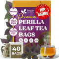FreshDrinkUS, Premium 75 Mulberry Leaf Tea Bags, 100% Natural & Pure from Mulberry Leaves. Loose Leaf Herbal Tea. Made with Natural Material Tea Bags. No Sugar, No Caffeine, No Gluten, Vegan.