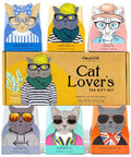 Thoughtfully Gourmet Cat Lover s Tea Set Includes 24 Teas in 6 Flavors with Stylish Cat Art and Fun Quotes for Cat Moms and Cat Dads Set of 24