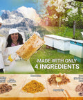 Bee And You Royal Jelly Tablet, Propolis Extract, Bee Pollen, 100% Natural Superfood, Ultra Pure, Immune Support Supplement, Improve Energy, Focus, Antioxidants, Fresh, Keto, Paleo, Gluten- 60Ct