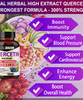 Ultra Quercetin High Purity 98% with Bromelain Capsules - Equivalent to 4085 mg Powder - Maximum Strength with Ashwagan - Supports Overall Health Strength Energy (100 Counts)