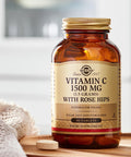 Solgar Vitamin C 1500 Mg With Rose Hips - 90 Tablets - Antioxidant & Immune Support - Non-Gmo Vegan Gluten Free Dairy Free Kosher - 90 Servings