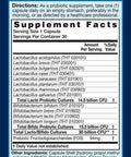 Seniorprobio 30 Caps, Once Daily, 30 Billion With Prebiotic, Acid & Bile Resistant, Lactose, Gluten, And Gmo Free, Vegetarian