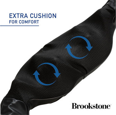 Brookstone Shiatsu Neck And Shoulder Massager, Deep Kneading Back Massager With Heat, Massage Pillow Neck, Back, Shoulder, Foot, Leg, Electric Massages For Home, Car, Office