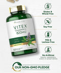 Carlyle Vitex Chasteberry Supplement | 820Mg | 320 Capsules | Vitex Agnus-Castus Fruit For Women | Non-Gmo, Gluten Free