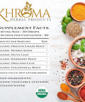 Khroma Herbal Products Yeast X - Organic Yeast Support - 30 Servings in a 2 oz Glass Bottle