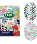 Curad Kendra Dandy CGM Patches (25-Count) | 3.13" x 4.13" Exclusive Continuous Glucose Monitor Patches | Waterproof and Easy-Peel Continuous Blood Glucose Monitor Patch for Consistent Application