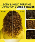 Marc Anthony Curl Enhancing Styling Foam Extra Hold Strictly Curls Vitamin E and Silk Proteins Transforms Frizzy Hair To Full Shiny Defined Curls Sulfate Free Anti Frizz Styling Mousse Product 10 OZ