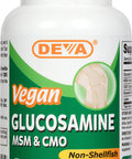 Deva Vegan Glucosamine MSM and CMO - 90 Tablets - Gluten - Non Shellfish