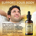 HERBALICIOUS Natural Iodine Extract - Sea Kelp - Drops For Thyroid Function Support, Digestion, Energy Boost - Liquid Dietary Supplement - Vegetarian-Friendly Formula - 2Oz Bottle