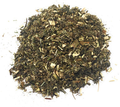 Cut Mugwort Herb - Ingredients: 100% Artemisia Vulgaris - Riverside Wormwood, Chrysanthemum Weed - Net Weight: 1.23oz / 35g