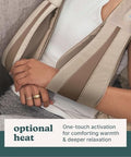 Homedics Neck Massager, Heated Shiatsu Neck, Shoulder And Back Massager With 3 Speeds, Changes Of Direction, And Convenient Straps - Portable Relief For Neck, Shoulders, Back, & Legs