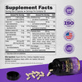 NUTRAHARMONY Biotin Collagen Keratin Hyaluronic Acid Hair Growth Support Supplement Skin and Nails Beauty Complex 25000 Mcg - B1 | B2 | B3 | B6 | B7 Made In Usa For Women and Men 60 Capsules