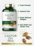 Carlyle Castor Oil 750mg | 200 Softgels | Traditional Herb | Non-GMO, Gluten Free Supplement