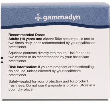 UNDA GAMMADYN Li | Lithium Oligo-Element Supplement | 30 Ampoules