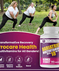 Procare Health Bariatric Multivitamin With Iron 18Mg (03 Month Supply) - Post-Op Bariatric Vitamins For Gastric Bypass Bariatric Surgery Patients, Supports Recovery (90 Easy To Swallow Capsules)