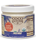 CocoGoodsCo Vietnam Single-Origin Organic Refined Coconut Oil (15 fl. oz) - Gluten-free, Non-GMO, No Cholesterol - Great for Cooking and Baking with No Coconut Flavor and Scent