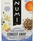 Numi Organic Congest Away Tea 16 CT