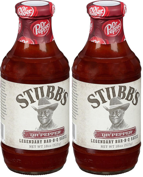 Stubb's Dr Pepper BBQ Sauce, 18 oz
