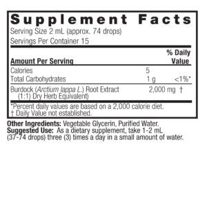 Nature's Answer Burdock Root 1 oz
