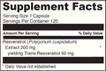 DaVinci Resveratrol-50120 vegcaps