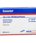 Jobst Latex Free Adhesive Dressings Strips 1 inch X 3 inch, 100 ct By Jobst