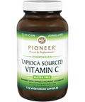 Pioneer Tapioca Sourced Vitamin C120 vegcaps