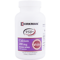 Kirkman Labs - Calcium 200 mg 120 Capsules