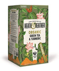 Heath & Heather Organic Green Tea & Turmeric 20 Bag