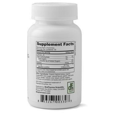 Nanoprobiotic 60 gummies by BioPharma Scientific