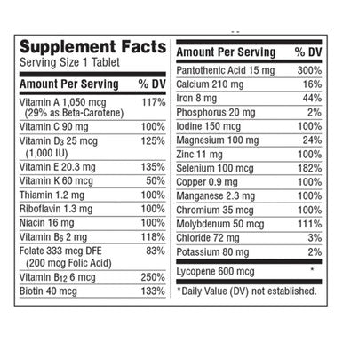 Centrum Multivitamin/Multimineral for Men 120 Tablets