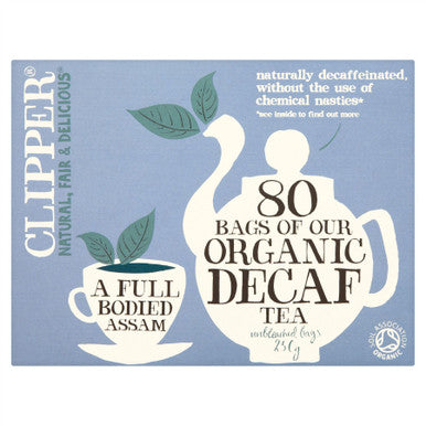 Clipper Organic Decaf Tea 250g 80 Bags