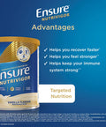 Ensure NutriVigor Protein Shake | Boost Energy and Help Support Recovery| Vitamin D Supplement with Protein, CaHMB and 27 Vitamins and Minerals | 400g | Vanilla Flavour