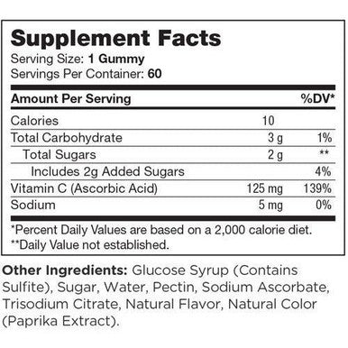 Chapter One Vitamin C 60 gummies