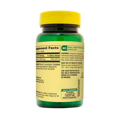 Spring Valley Vitamin B 12 2500 mcg Sublingual 60 Tablets