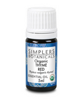 Organic Thyme Red Thymol 5 ml By Simplers Botanicals