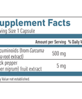 Curcuma 500 & BioPerine 60 caps by Biogena