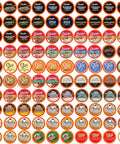 Two Rivers Coffee Flavored Coffee Pods Compatible with Keurig K Cup Brewers, Assorted Variety Pack Flavored Coffee, 40 Count