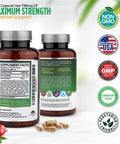 Intestinepro Intestine Support For Humans With Non-Gmo Wormwood, Black Walnut, Echinacea + 15 More Premium Ingredients, 60 Vegeta